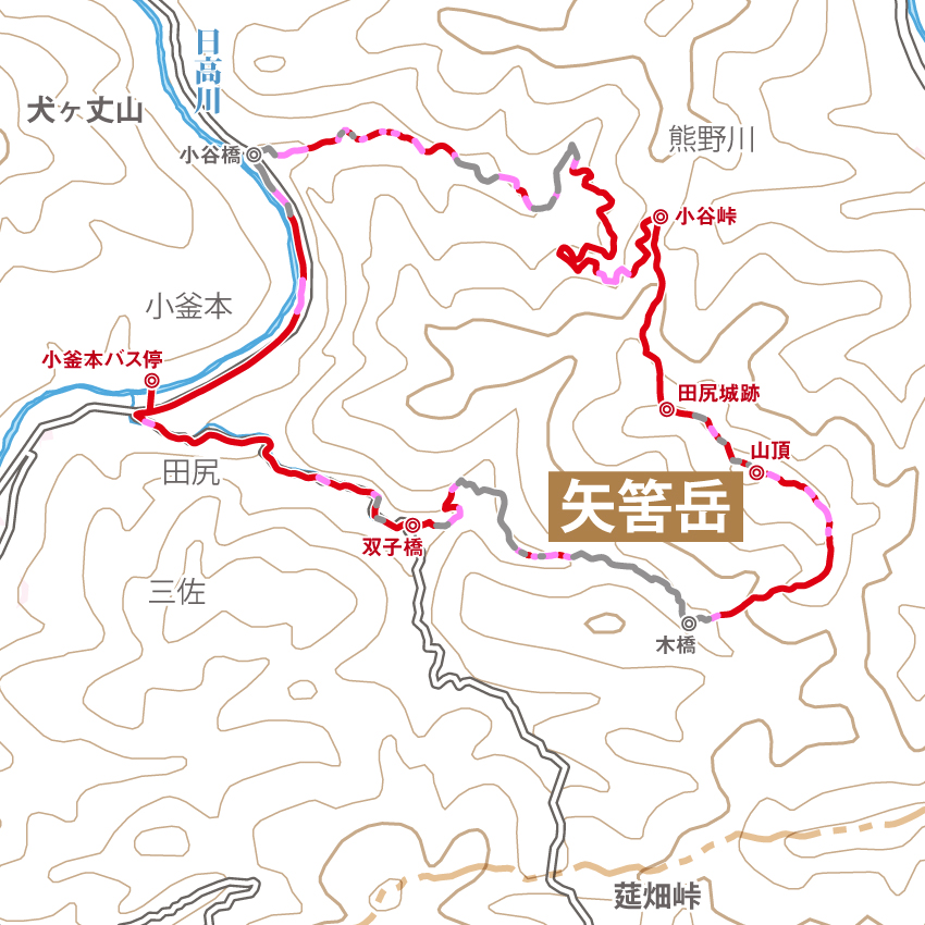 矢筈岳