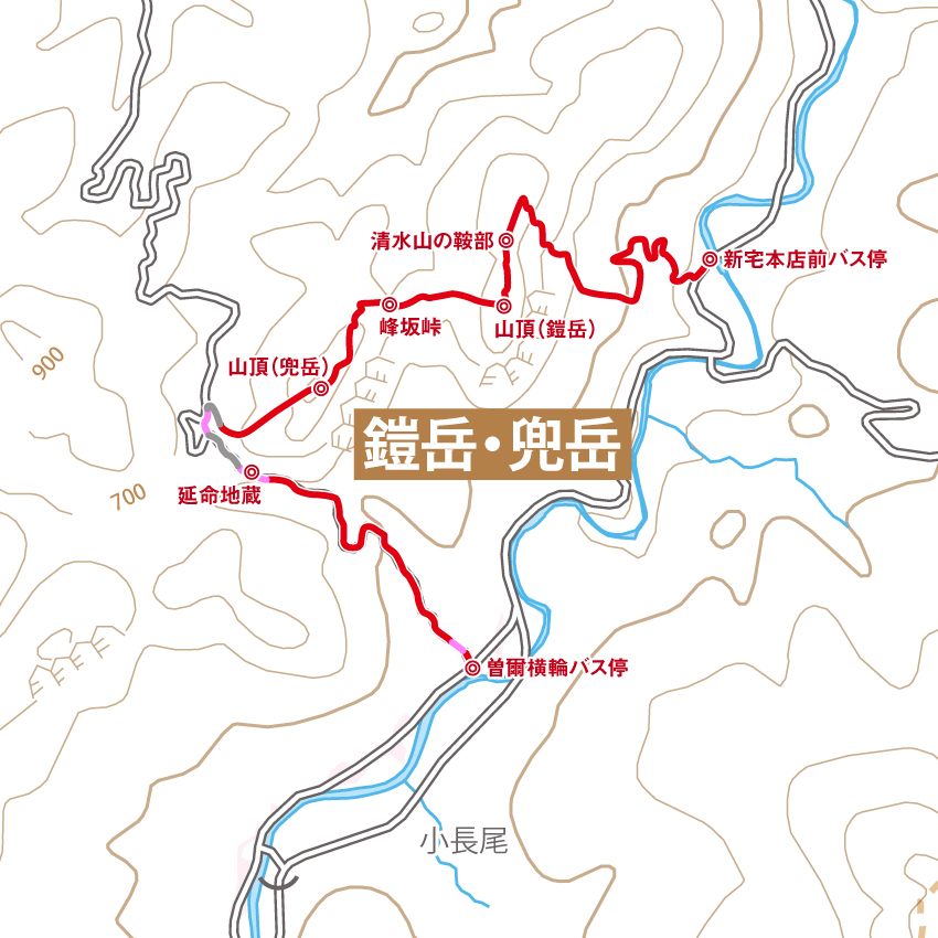 鎧岳・兜岳