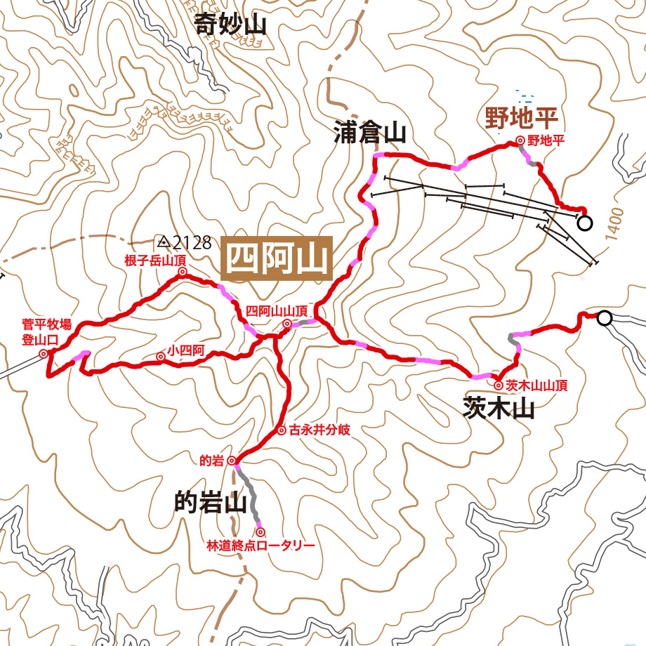 四阿山