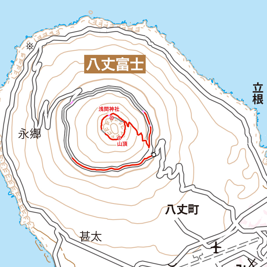 八丈富士