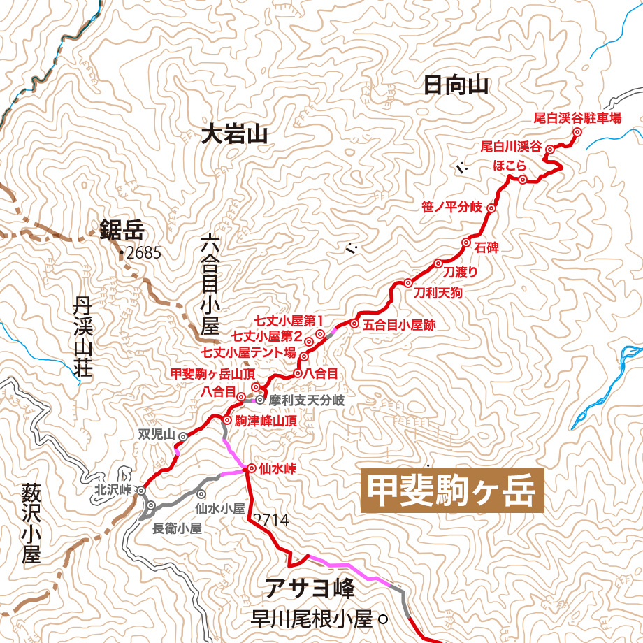 甲斐駒ヶ岳