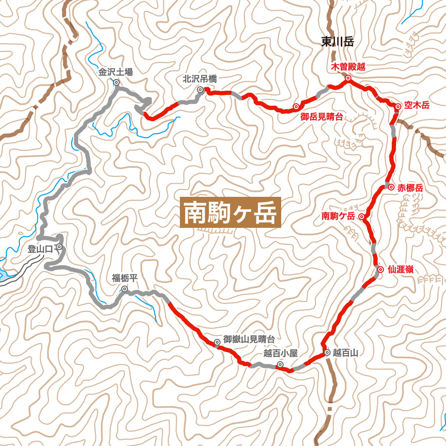 南駒ヶ岳