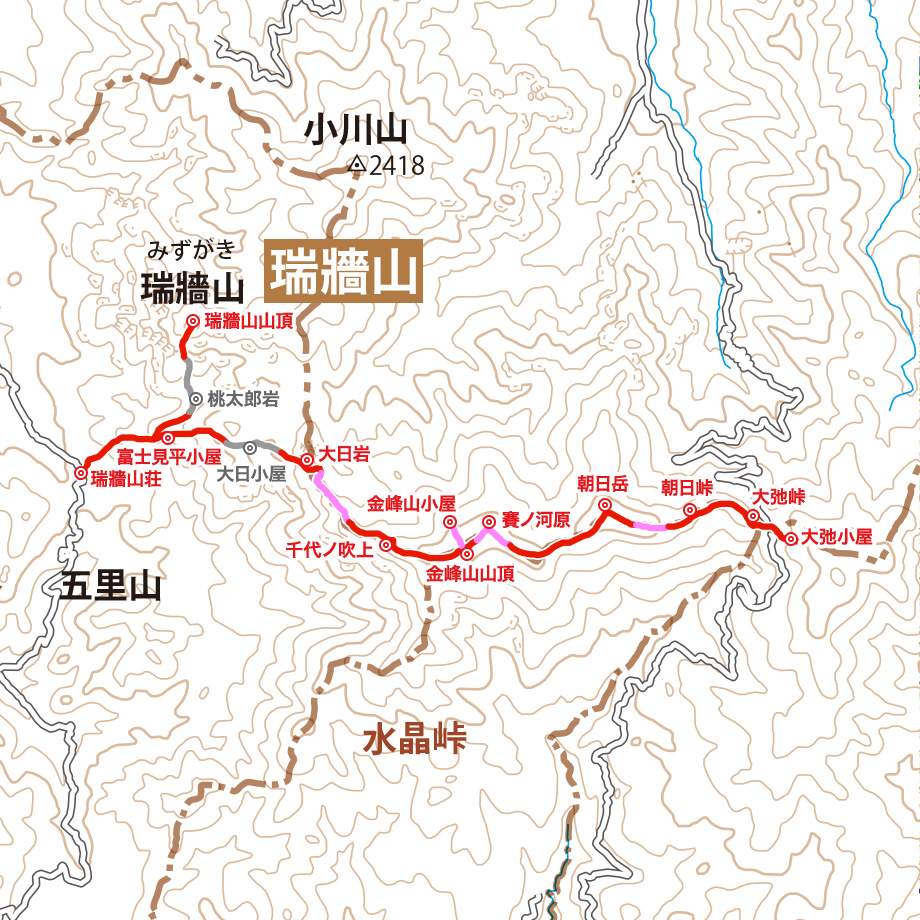 瑞牆山