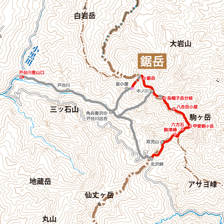 鋸岳