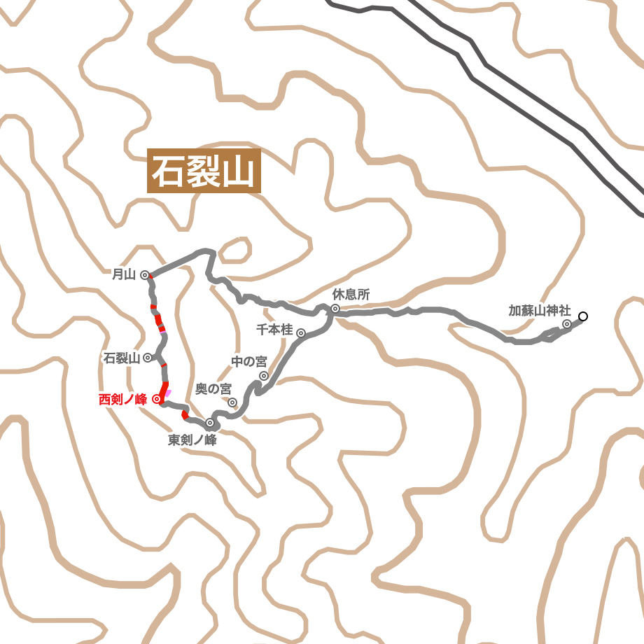 石裂山