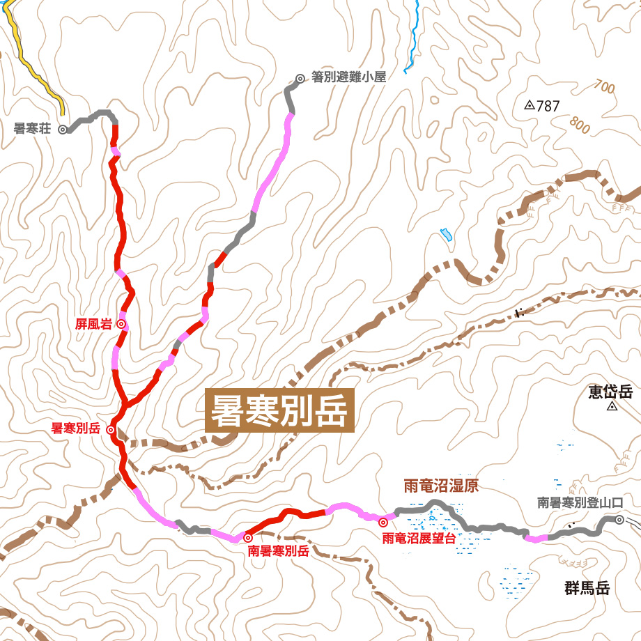 暑寒別岳