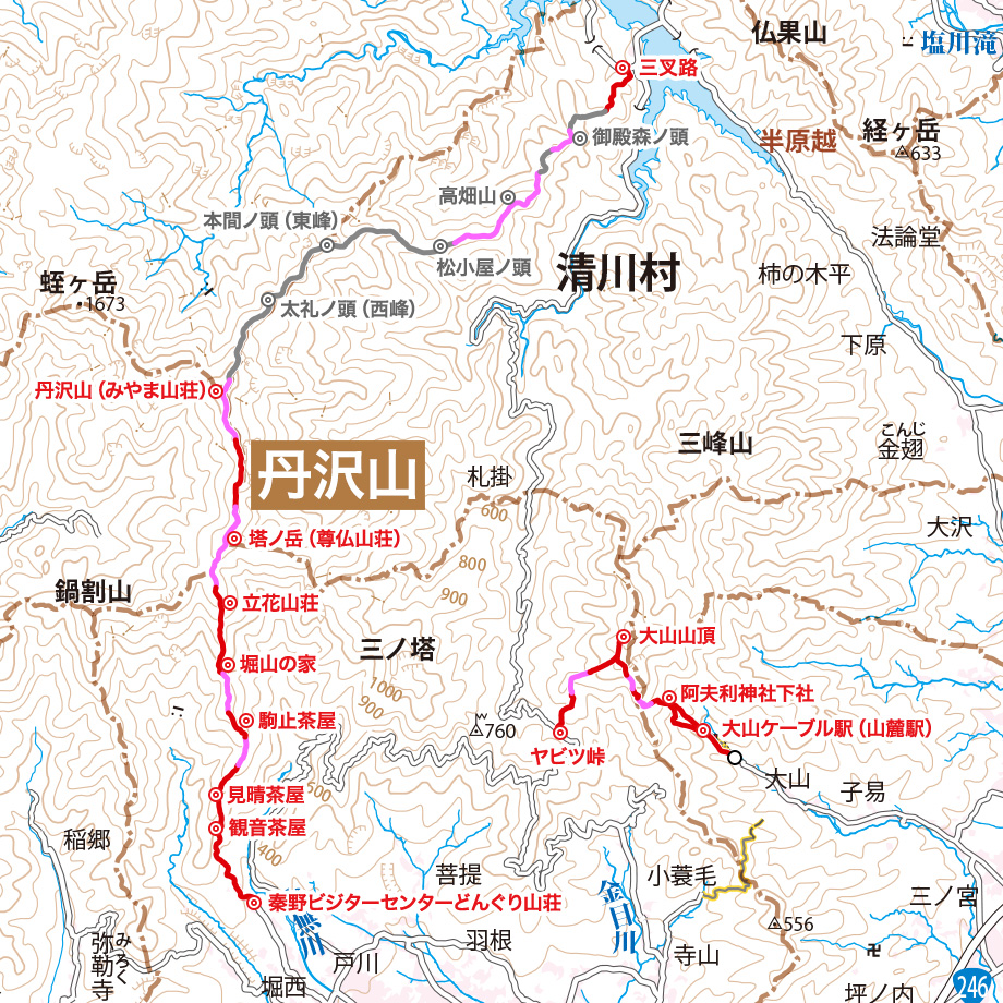 丹沢山