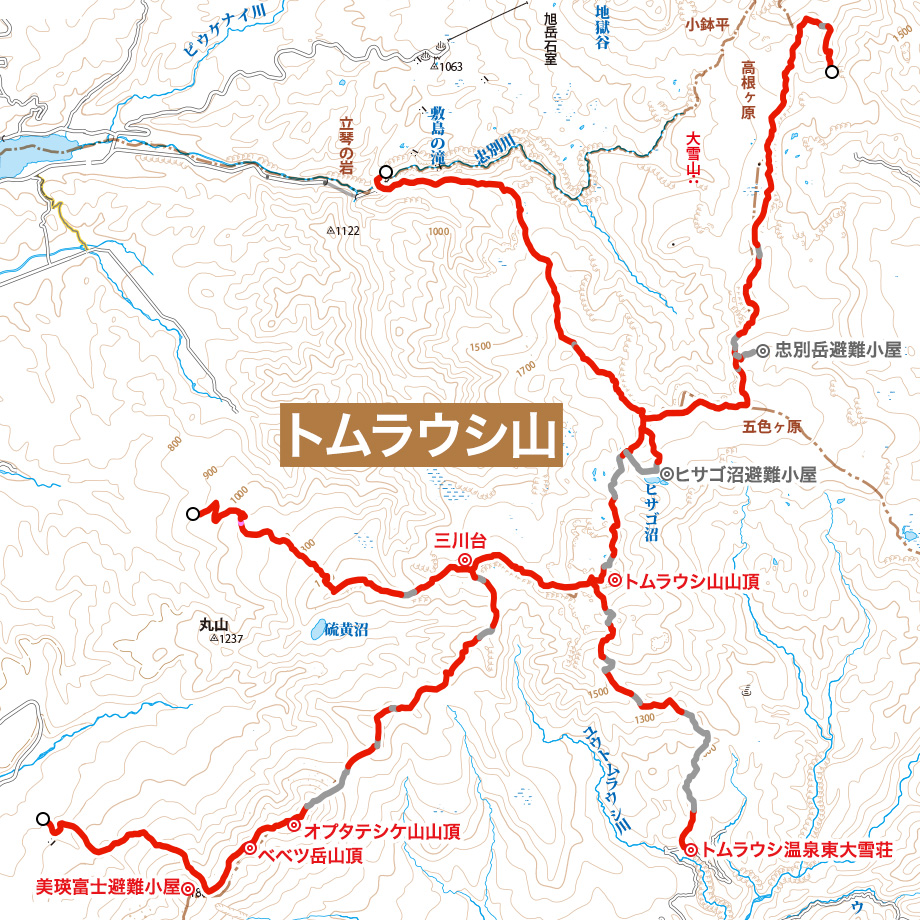 トムラウシ山