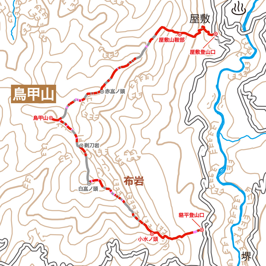 鳥甲山