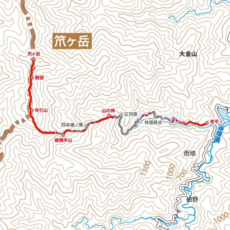 笊ヶ岳