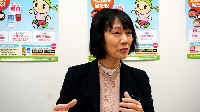 健康増進課 課長 佐藤久枝さん