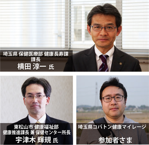 忙しい方にも健康長寿のための取組みに参加してほしい、運動を楽しく続けられるシステムが必要だった