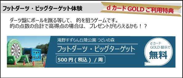 フットダーツ・ビッグターゲット体験