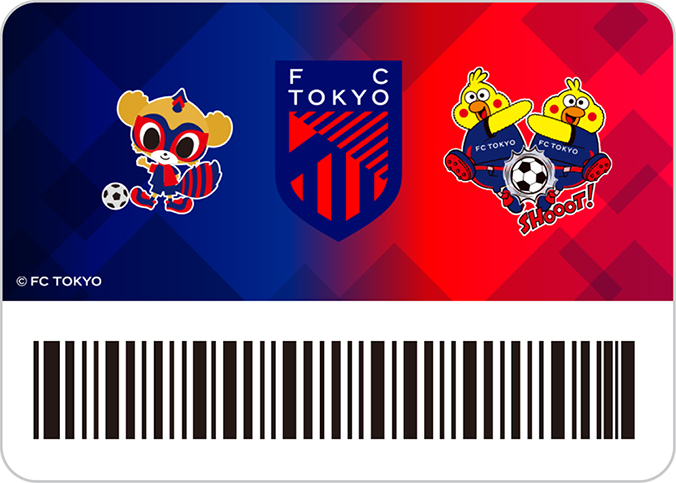 FC東京の推しＪ券面（d払いアプリ）画像①