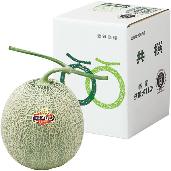 北海道産（ＪＡ夕張市）夕張メロン優品２Ｌ１玉