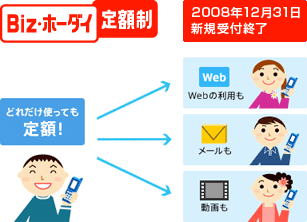 Biz・ホーダイの説明図