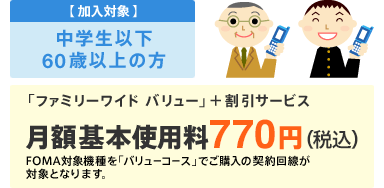 ファミリーワイド バリューの説明図