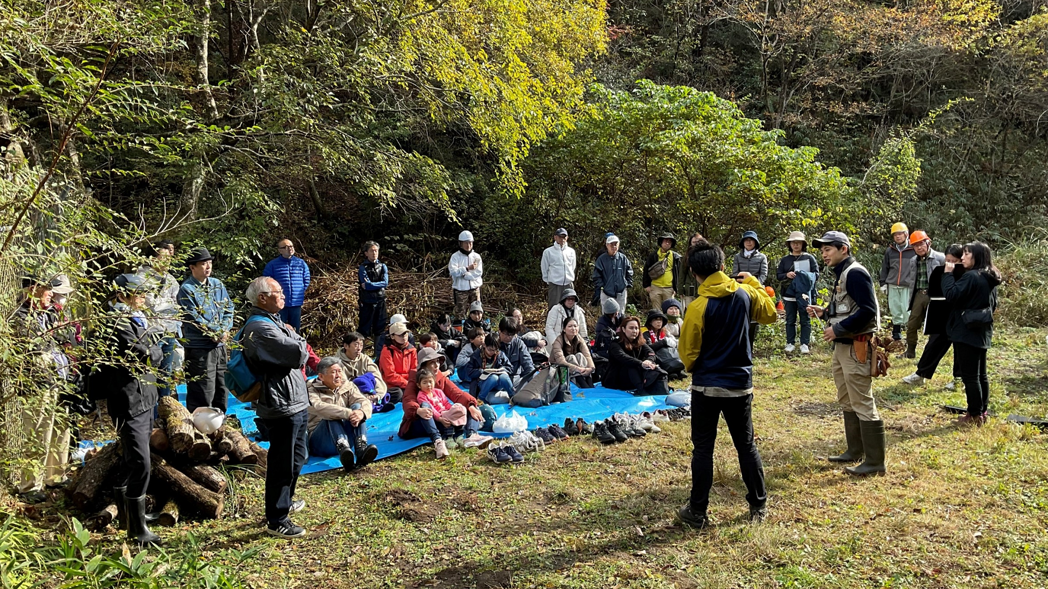 「ドコモ泉南堀河の森」保全活動