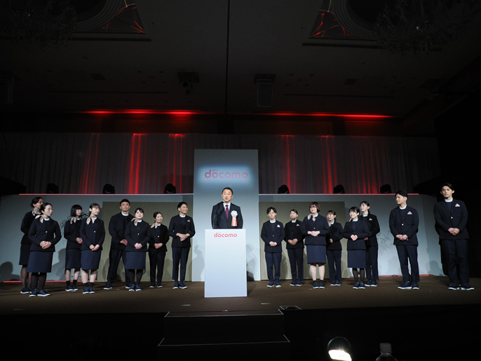 「ドコモショップ応対コンテスト 2024 全国大会」の様子1