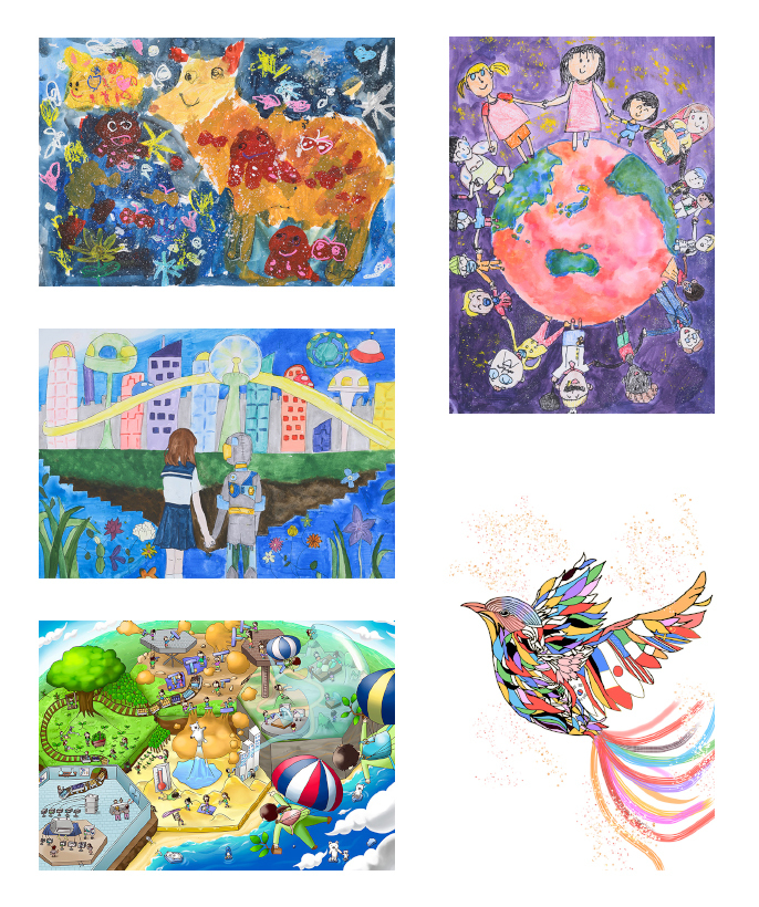 「大阪・関西万博賞」受賞作品5点の画像