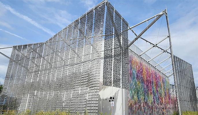 NTTパビリオンの外観