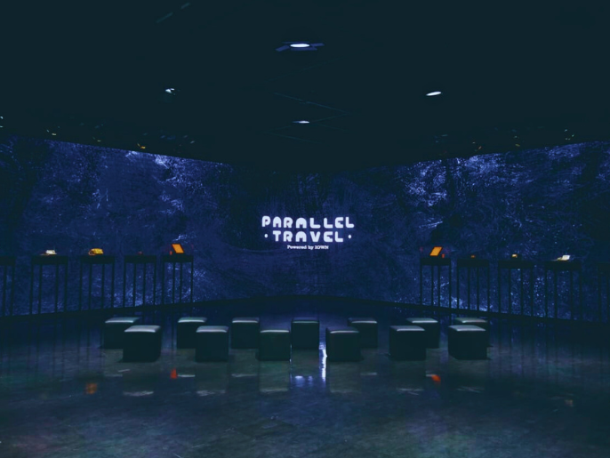 NTTパビリオンの様子①