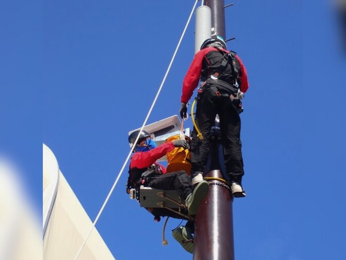 ネットワークの調整の様子