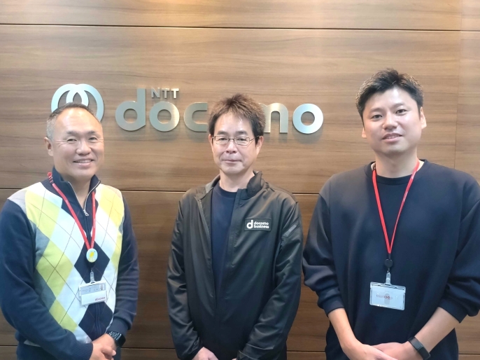 佐藤さん、森さん、山分さんの集合写真