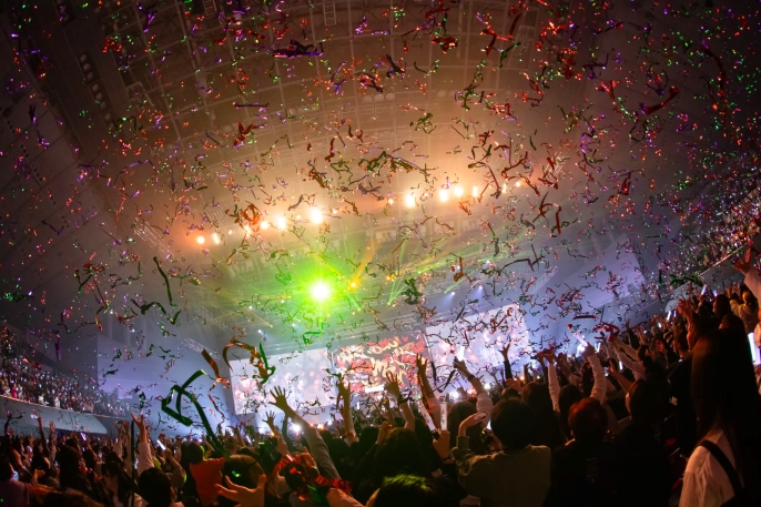 音楽ライブの様子