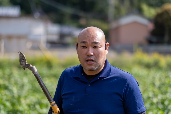かまい農場 代表 構井友洋さん