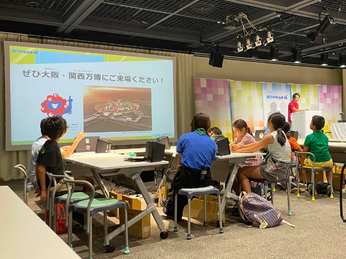 みらいスクール ワークショップでの様子