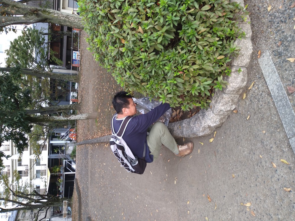 清掃作業状況① 