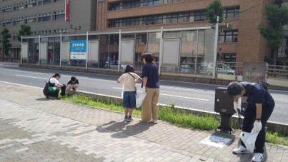 地域清掃活動の取組み
