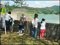 水資源観察(寺内ダム見学)