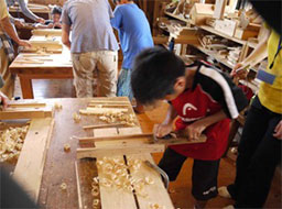 木工教室（マイ箸作り）