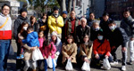 熊本市内中心部の清掃活動への参加の写真