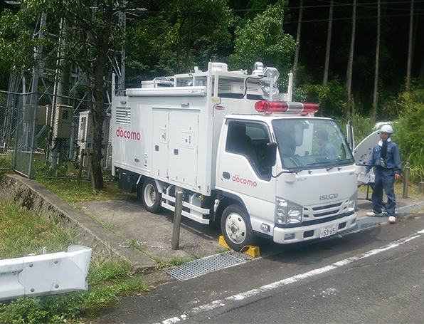 写真:大分県日田市の設置風景