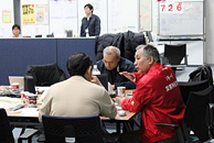 地震発生から第一非常態勢への移行までのイメージ