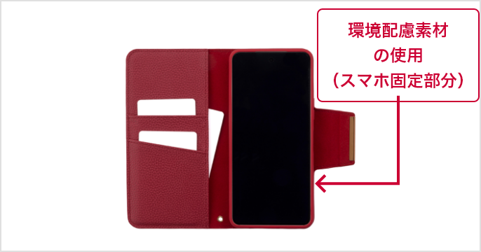 レザーフリップケース