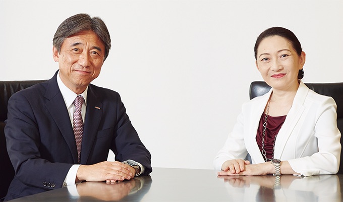 吉澤社長 × 松田千恵子氏