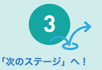 3「次のステージ」へ！