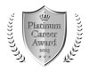 Logo:Platinum Career Award for Excellence sponsored by the Mitsubishi Research Institute