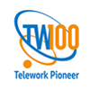 Logo: "Top 100 Telework Pioneers" certified by the Ministry of Internal Affairs and Communications