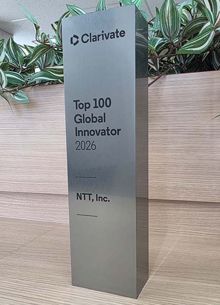 Received the Clarivate Top 100 Global Innovator 2026