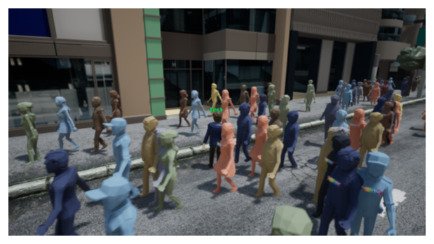Figure 8  NPC Passerby NPCs and stationary NPCs