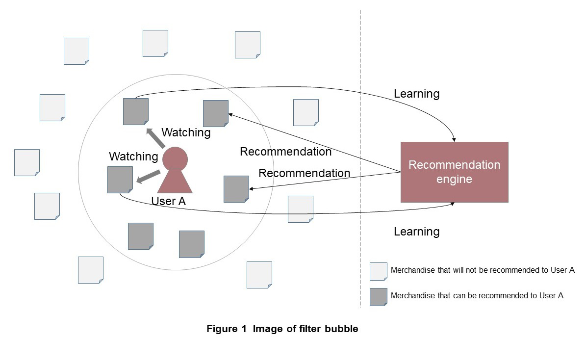 Figure 1  Image of filter bubble