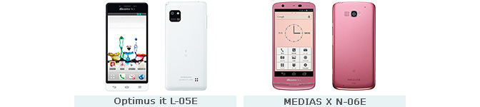 Image of docomo Smartphone