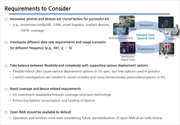 Study of 6G Requirements