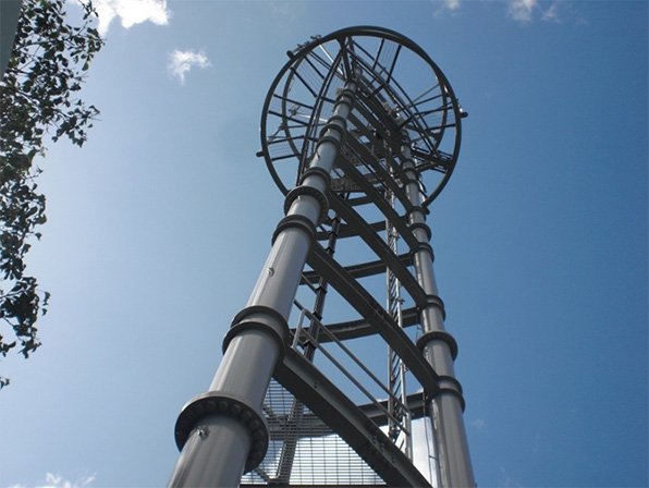 DOCOMO's telecommunications towers