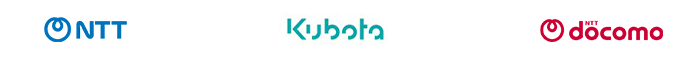 NTT, Kubota, NTT docomo, logo